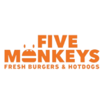 Five monkeys